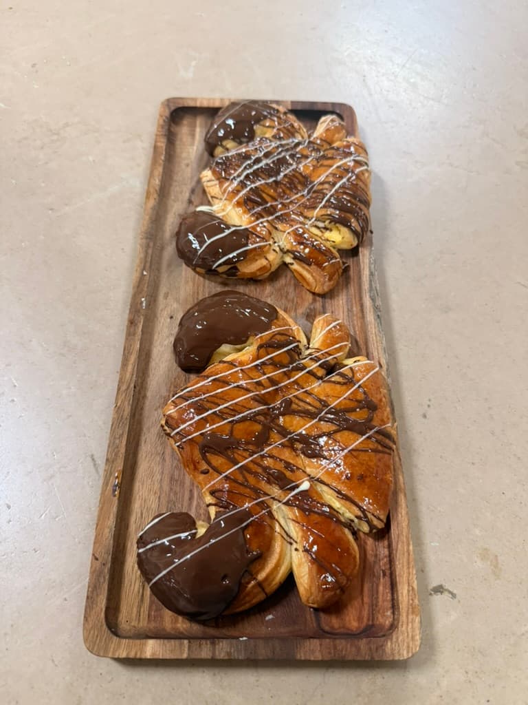Cangrejo de Hojaldre con Chocolate