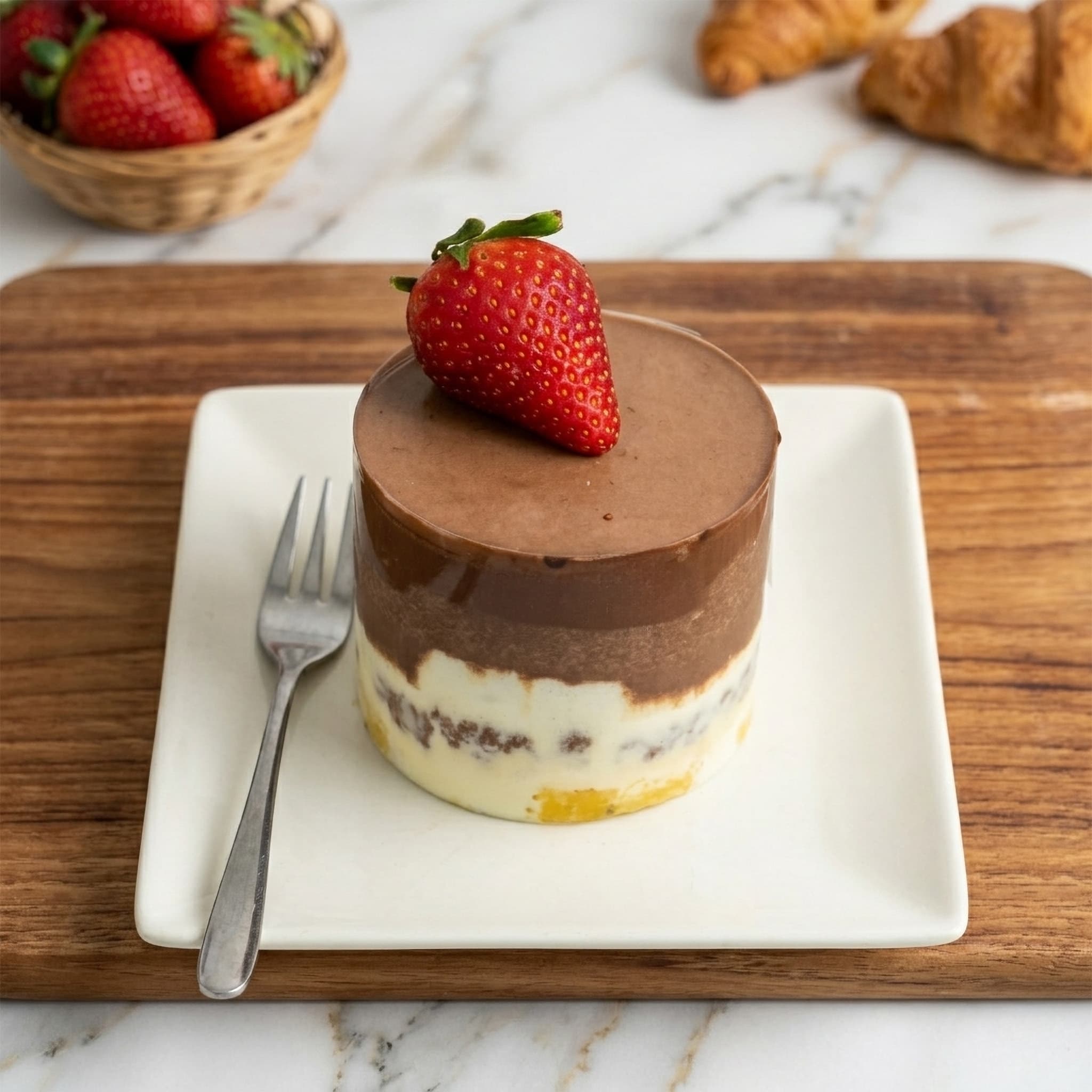 Tarta de Tres Chocolates